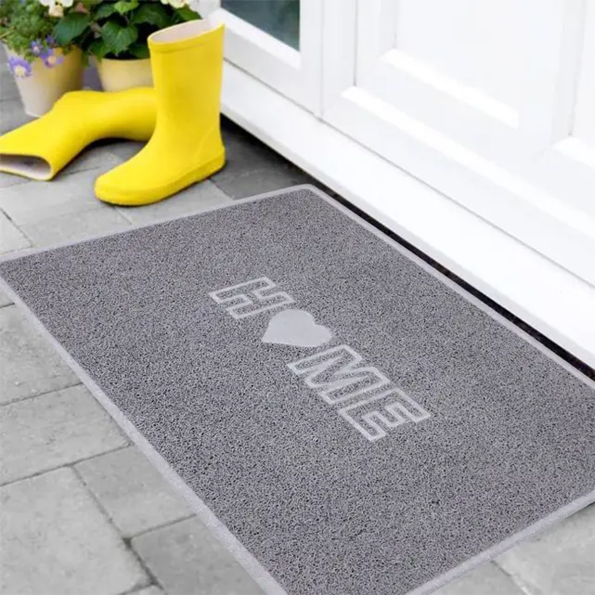 Nicoman Rainbow Pride Doormat Dirt-Trapper Door mat Non-Slip Indoor Outdoor  Mat