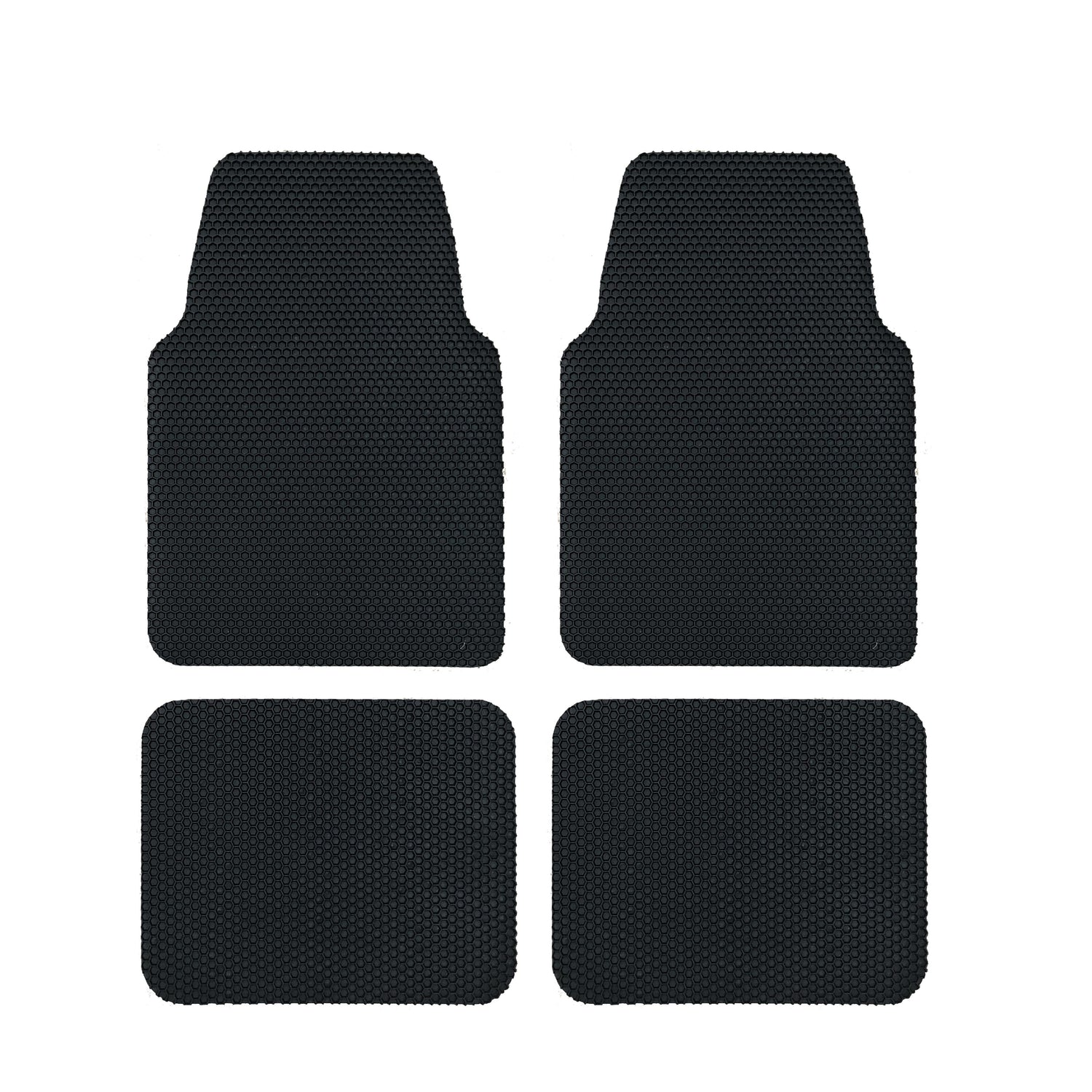 Nicoman Universal Hex Dirt Catcher Anti-Slip Car Floor Mats 4pc -  Regular