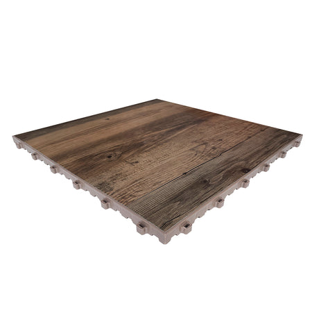 Oak Wood Effect Portable Modular Floor Kit 46cm x 46cm