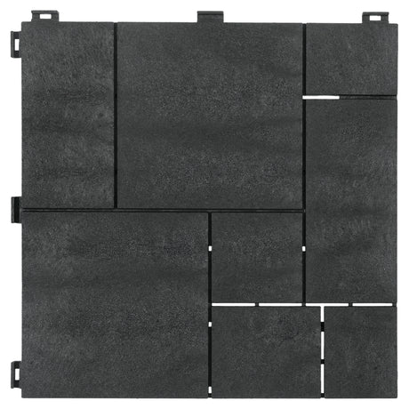 Mosaic Composite Interlocking Decking Tiles