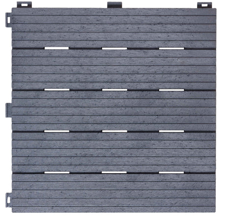 Cosmo Light Grey Decking Tile Front