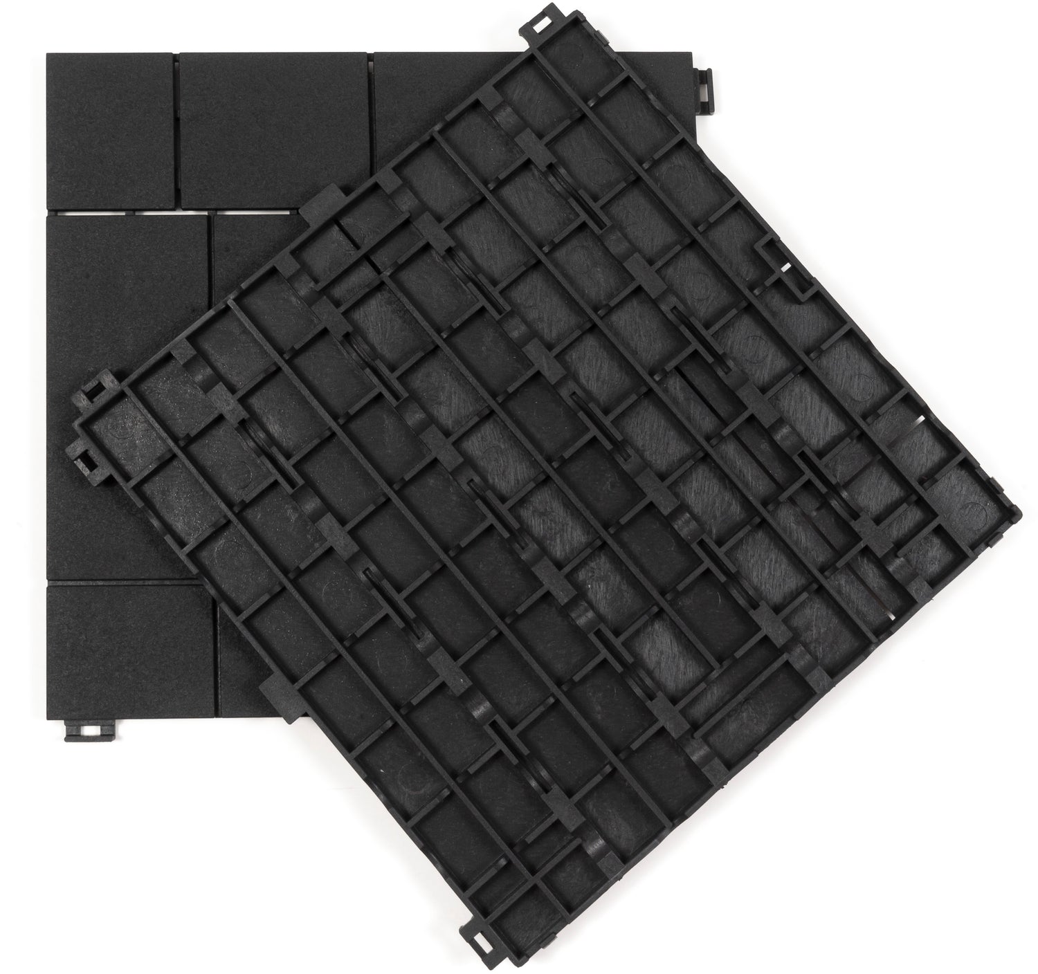 Mosaic Composite Interlocking Decking Tiles