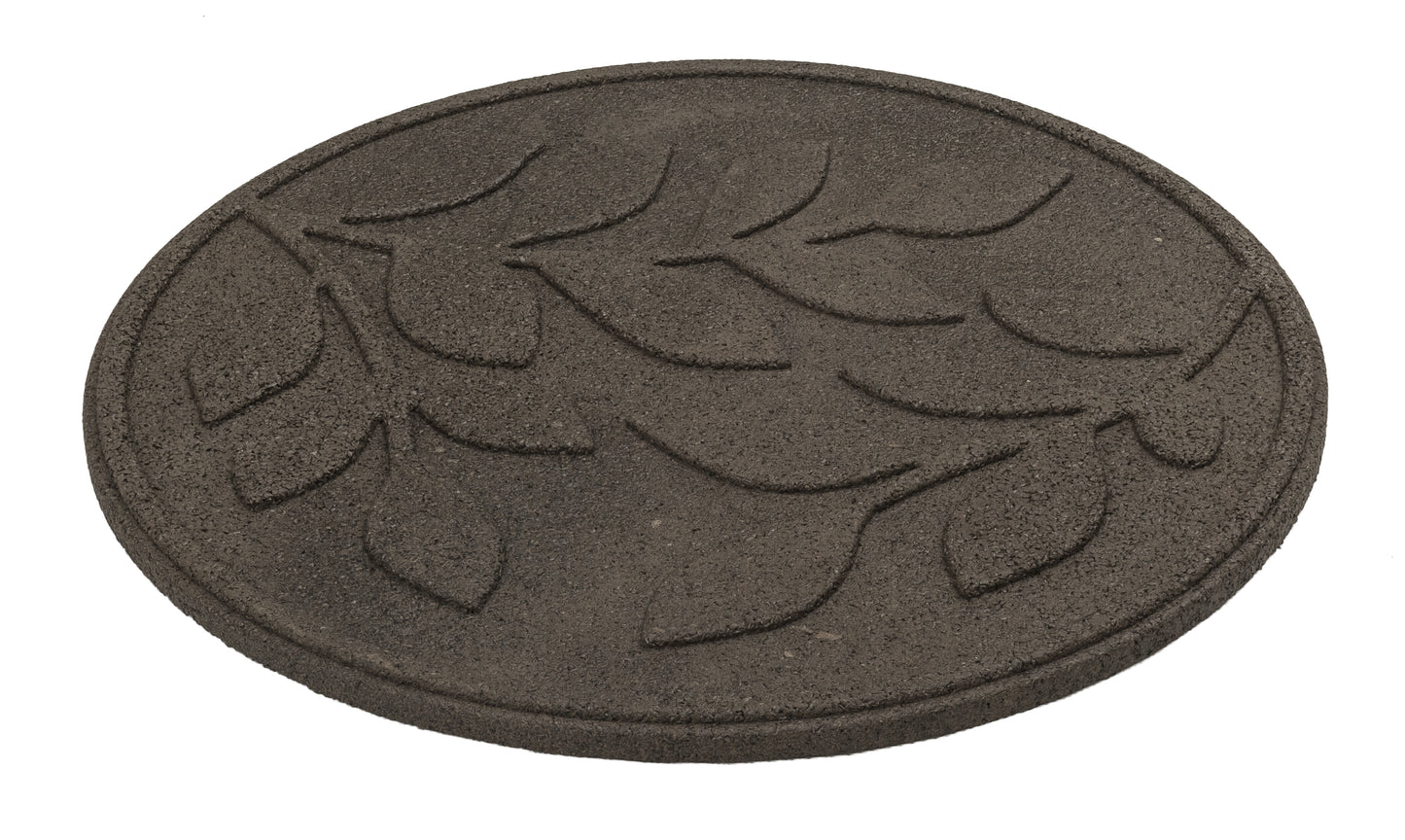 NEW Eco-Friendly Garden Stepping Stones - Leaf Brown