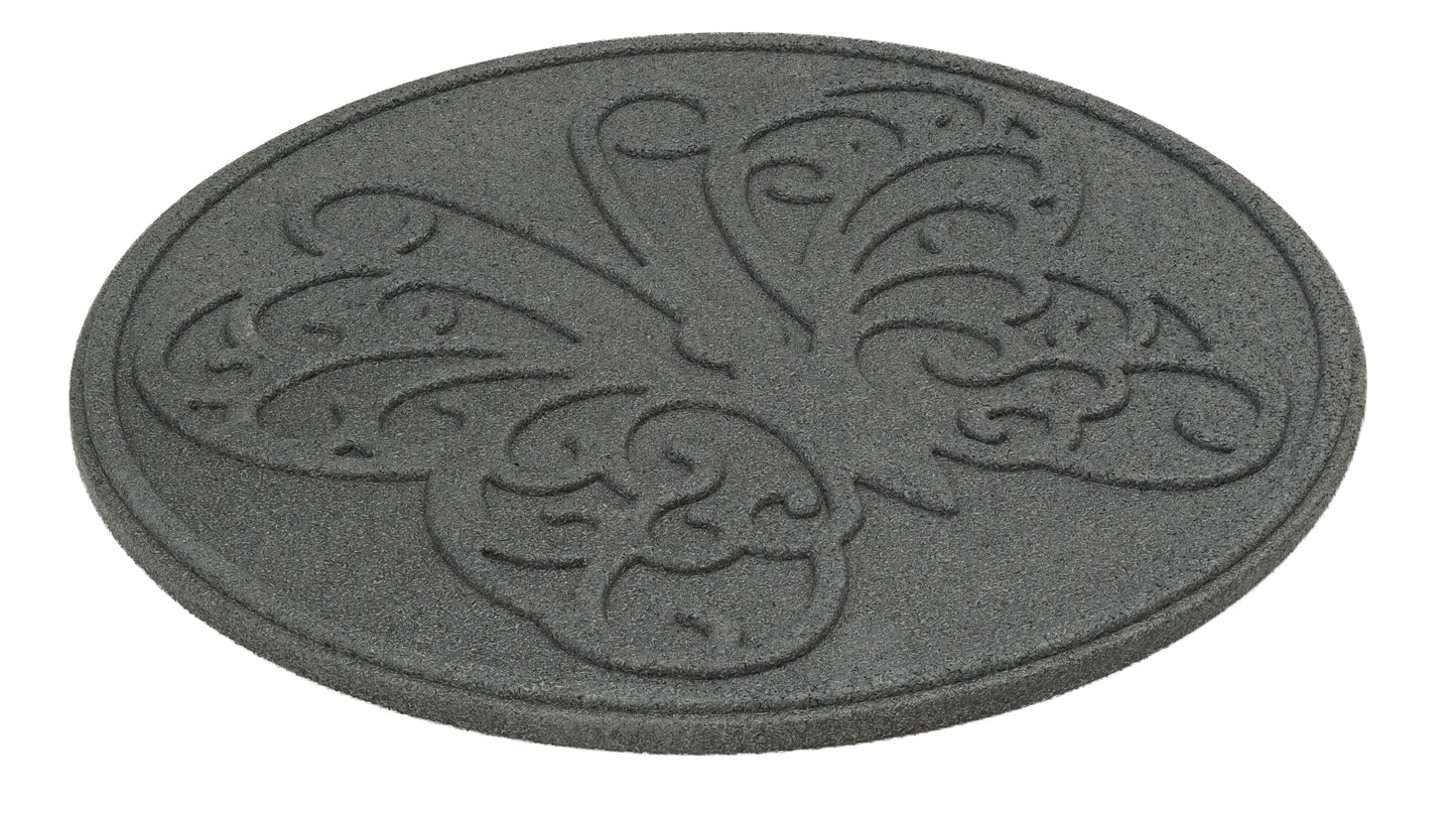 Eco-Friendly Garden Stepping Stones - Butterfly - Grey