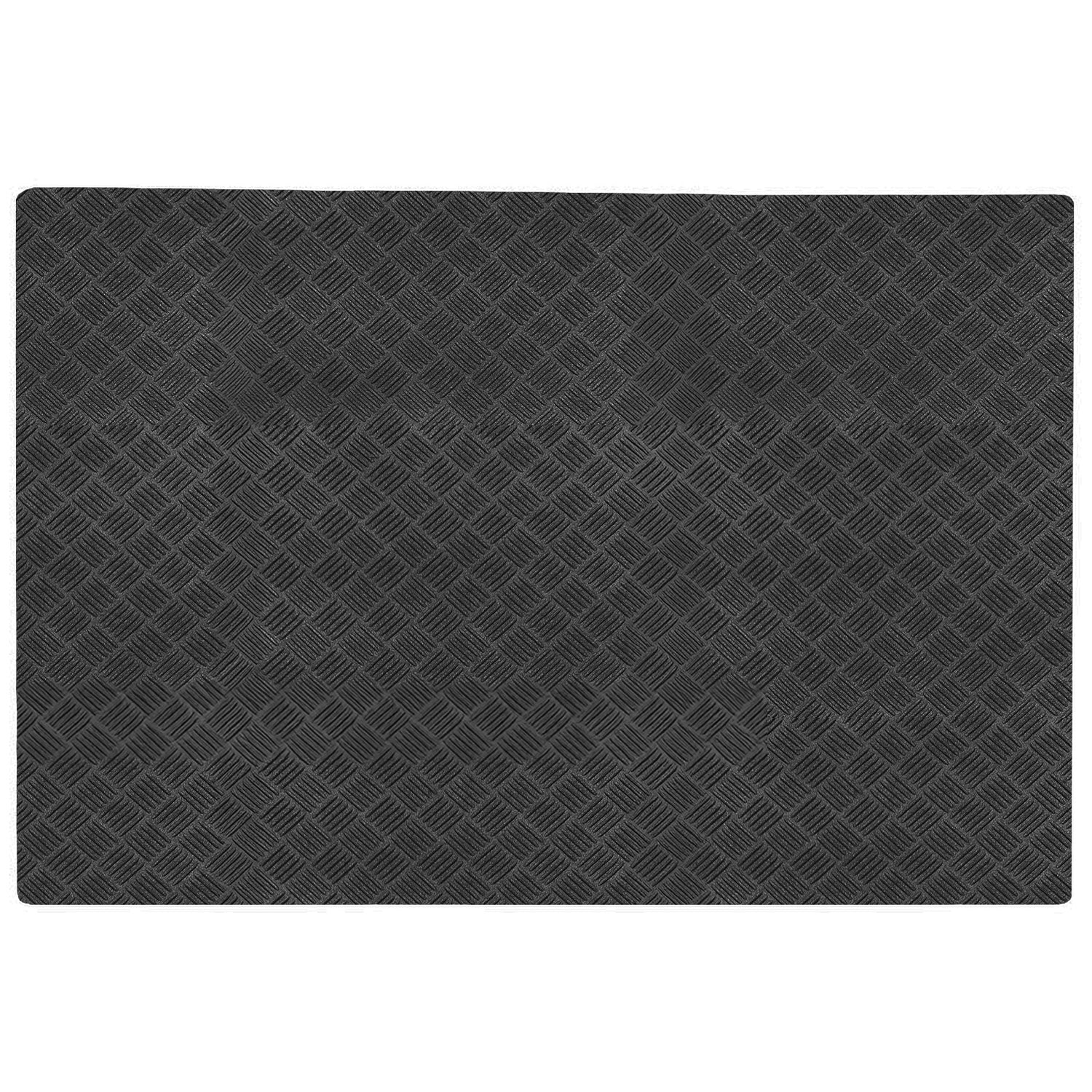 Deckplate Low Profile Rubber Commercial Entrance Mat