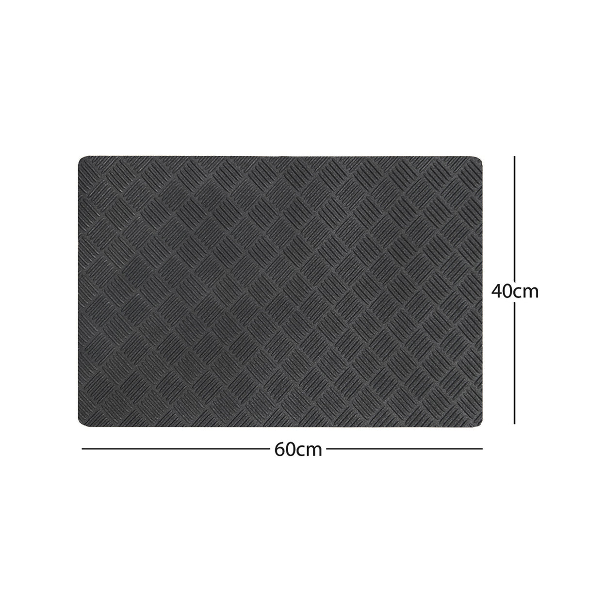 Deckplate Low Profile Rubber Doormat