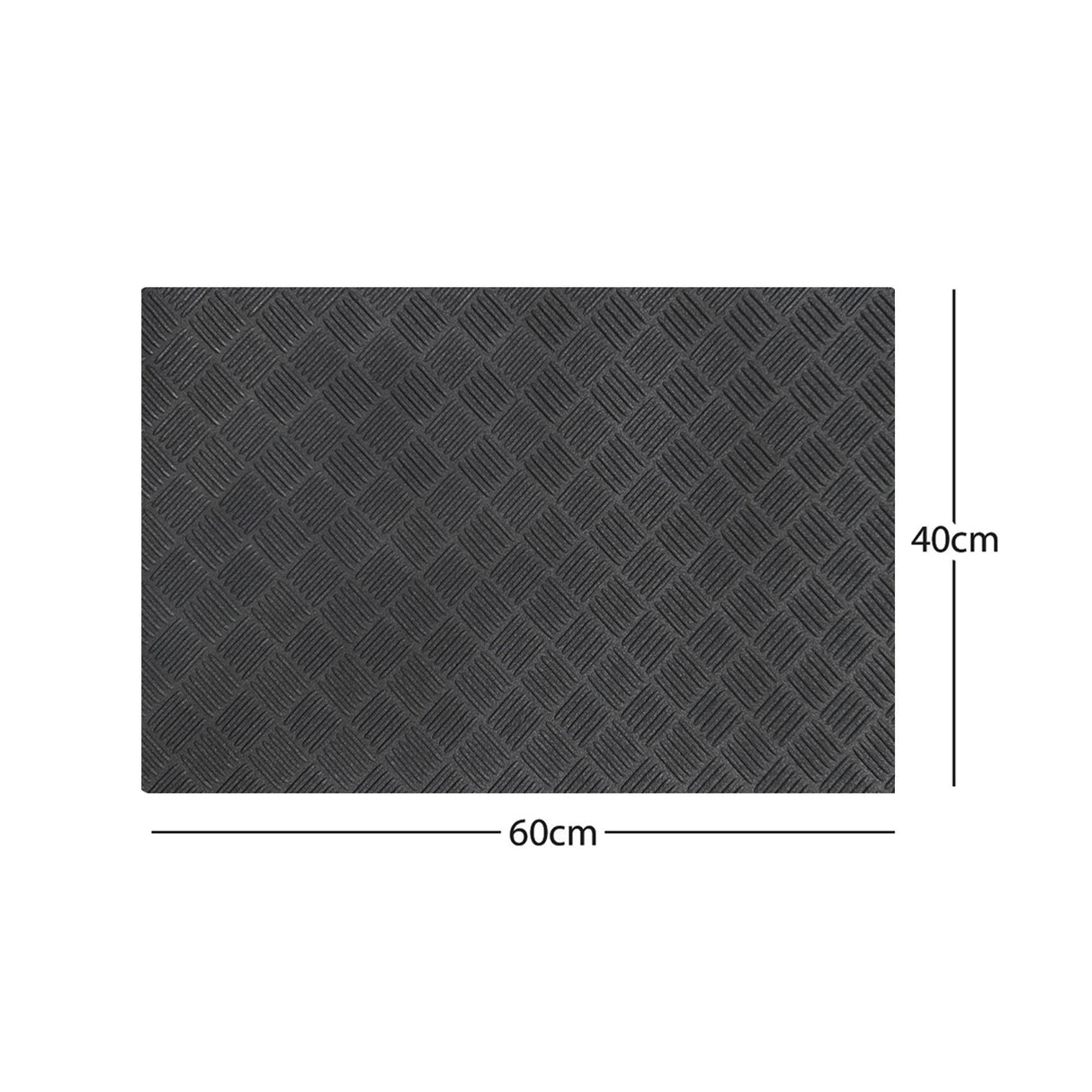 Deckplate Low Profile Rubber Doormat