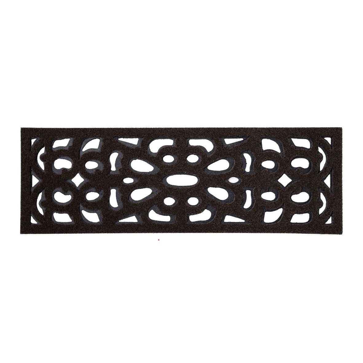 Victorian Style Eco Door Mat - Chocolate