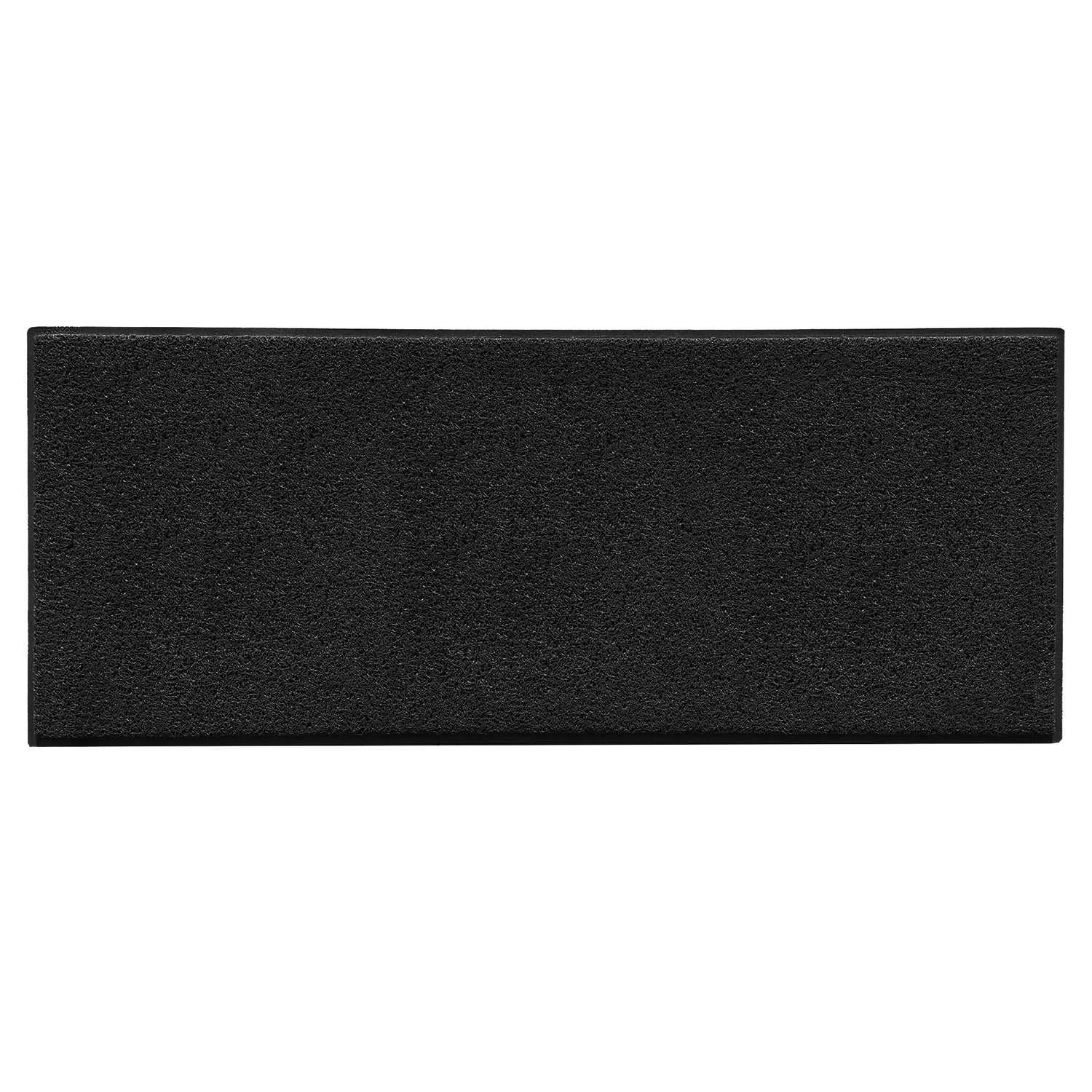 Spaghetti Kitchen Hallway Washable Runner 150cm x 60cm - Black