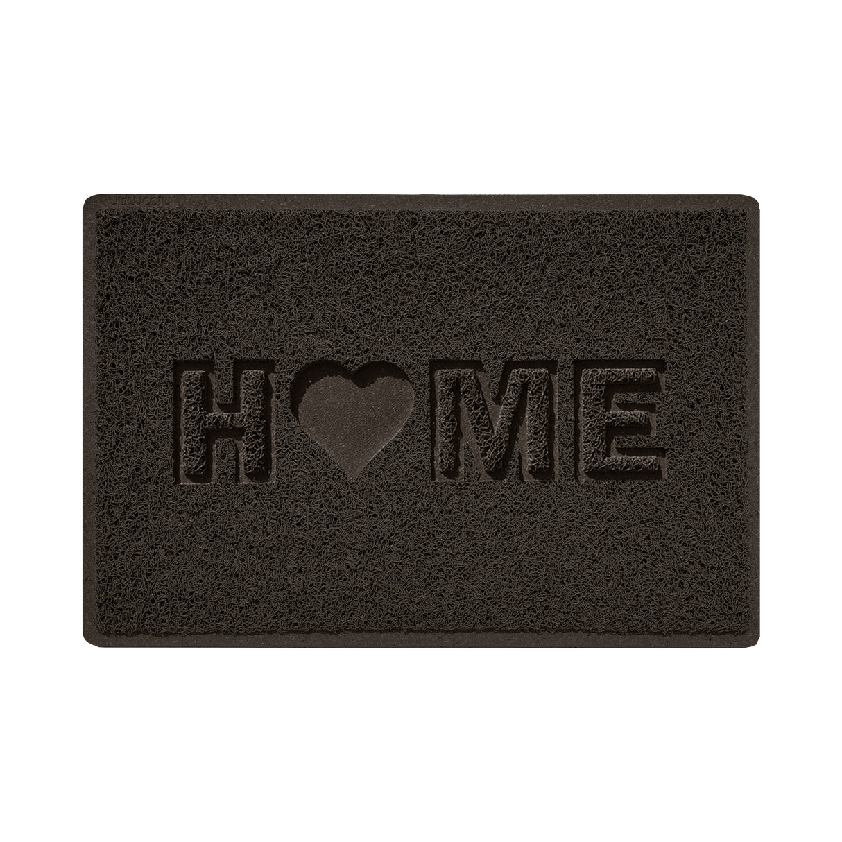 Embossed Spaghetti Outdoor Doormat - Brown
