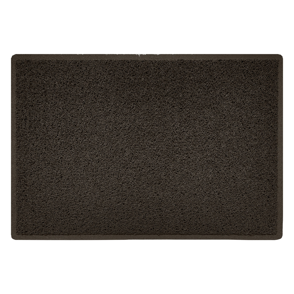 Embossed Spaghetti Outdoor Doormat - Brown