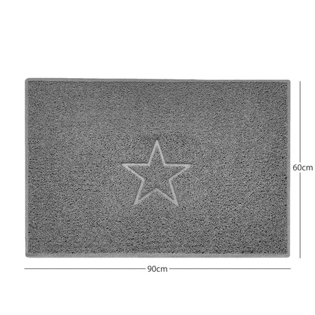 nicoman grey spaghetti indoor mat, multi colour options, free delivery, uk made
