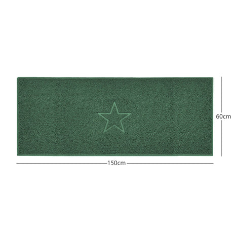 nicoman green spaghetti indoor mat, multi colour options, free delivery, uk made