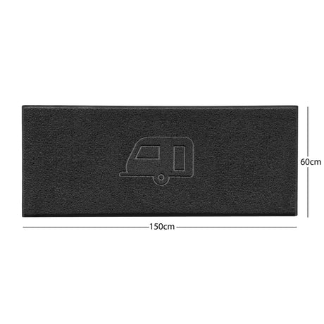 "Caravan" Grey Spaghetti Door Mat