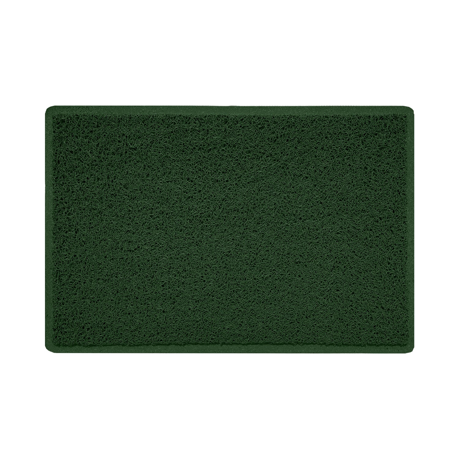 Indoor Spaghetti Doormat Plain - Green