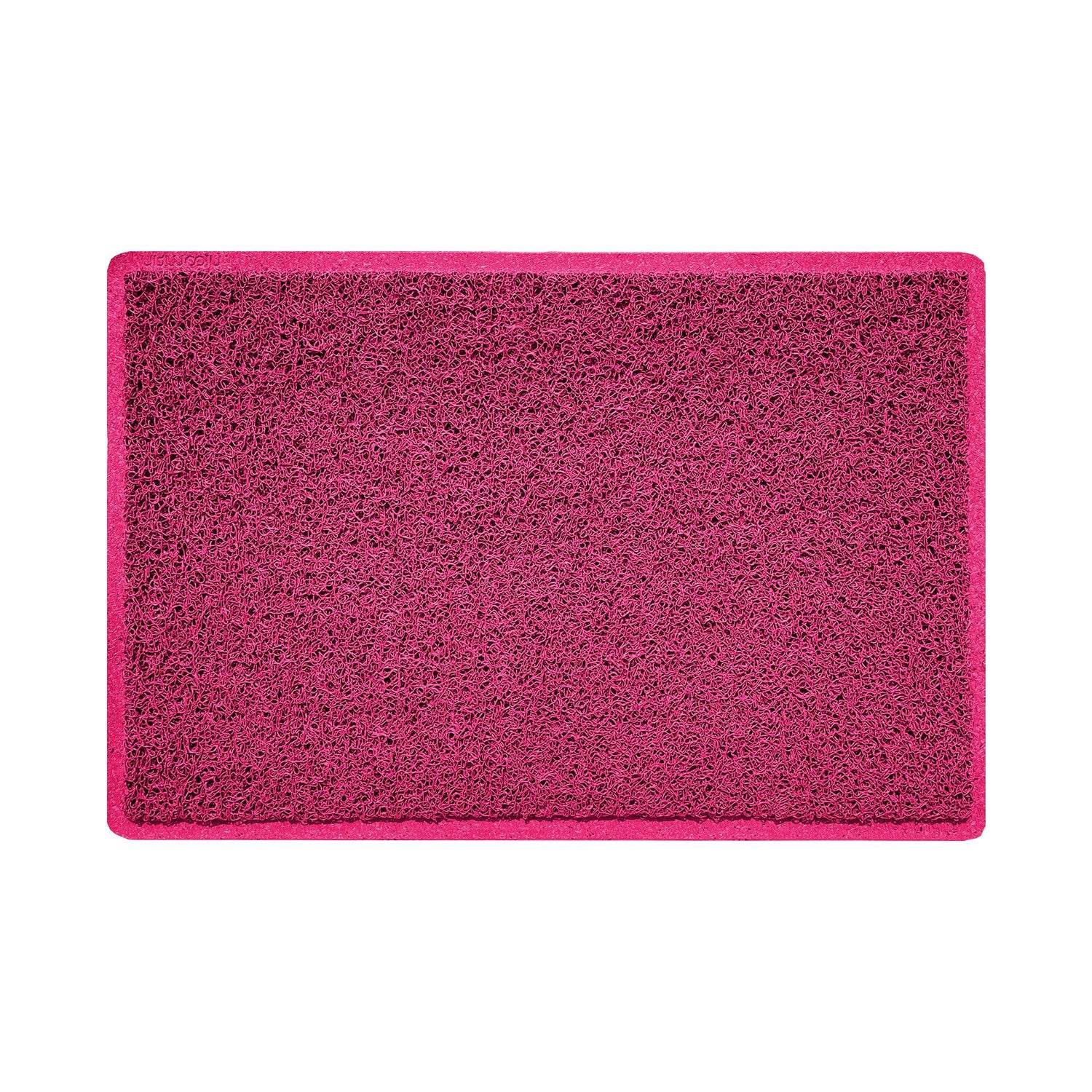Indoor Spaghetti Doormat Plain - Pink