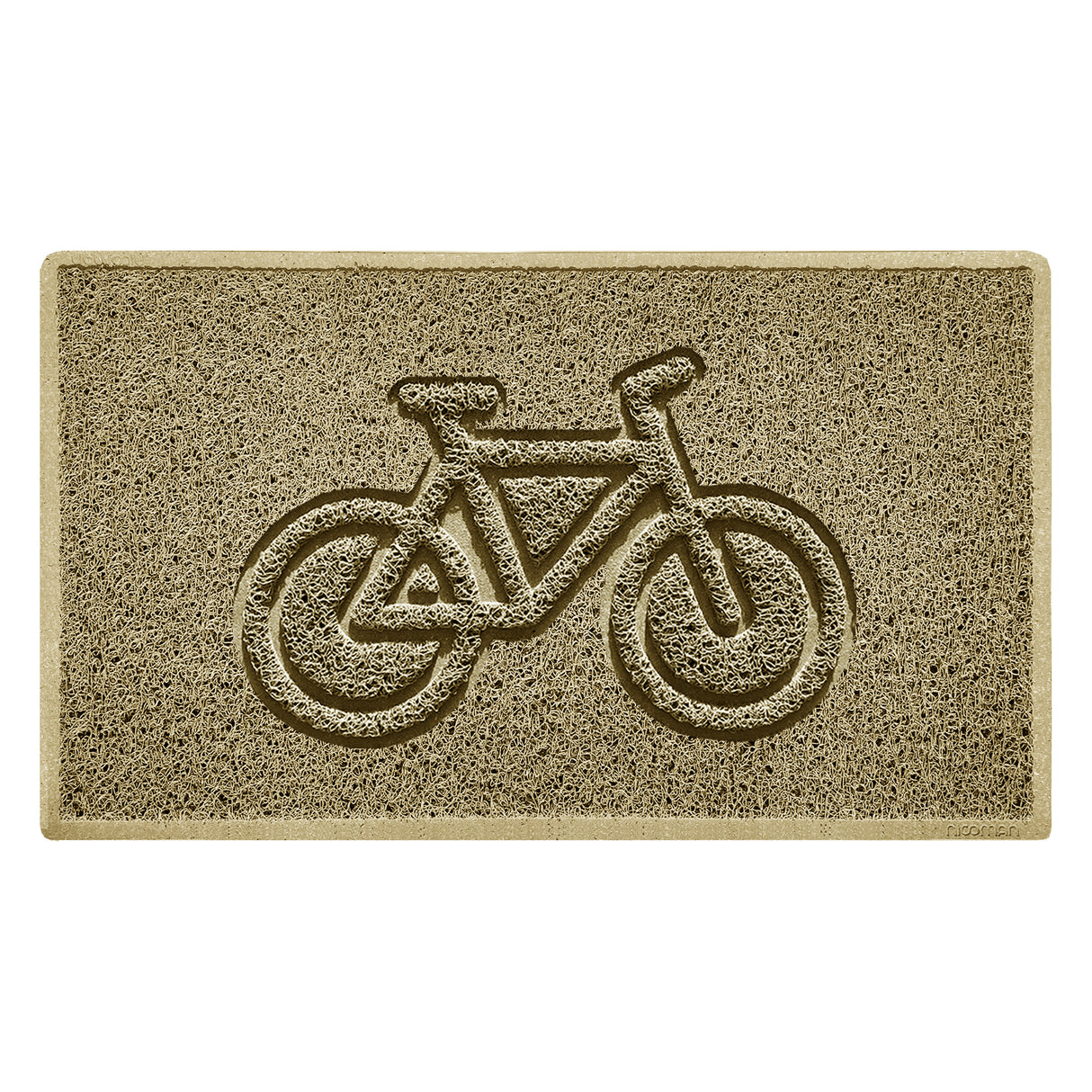 "Cycle" Grey Spaghetti Doormat