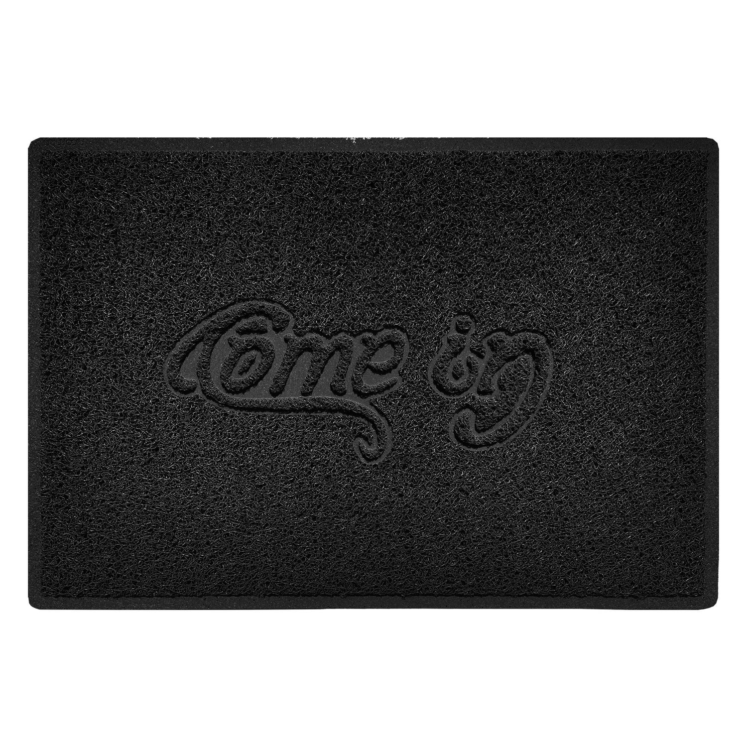 "Come In" Grey Spaghetti Door Mat