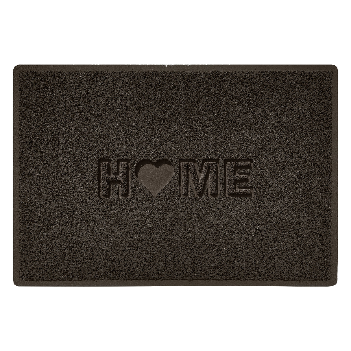 Embossed Spaghetti Outdoor Doormat - Brown