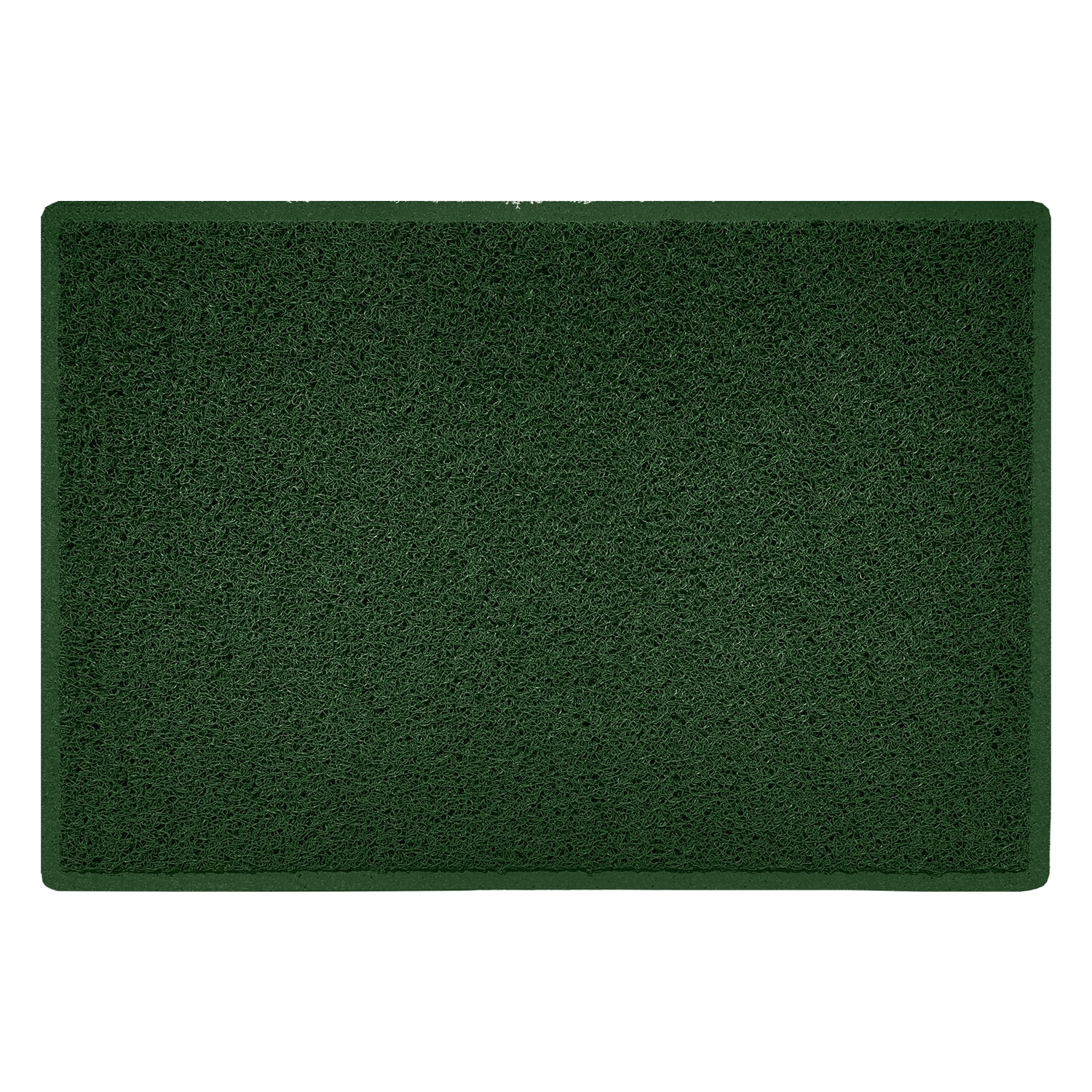 Indoor Spaghetti Doormat Plain - Green
