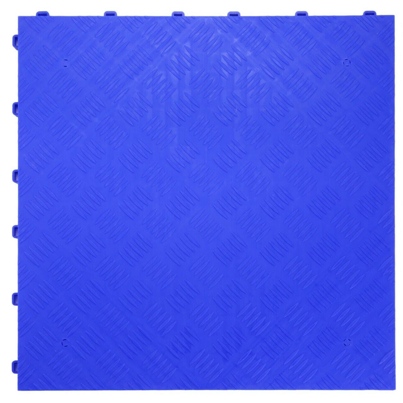 Nicoman Modular Interlocking Ribbed & Solid Garage Floor Tiles