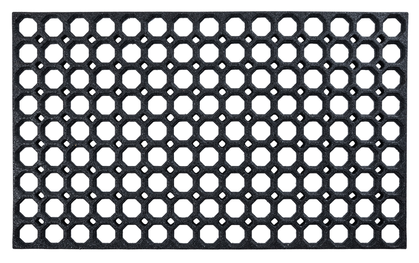 Nicoman Heavy Duty Non Slip Hollow Rubber Entrance Door Mat