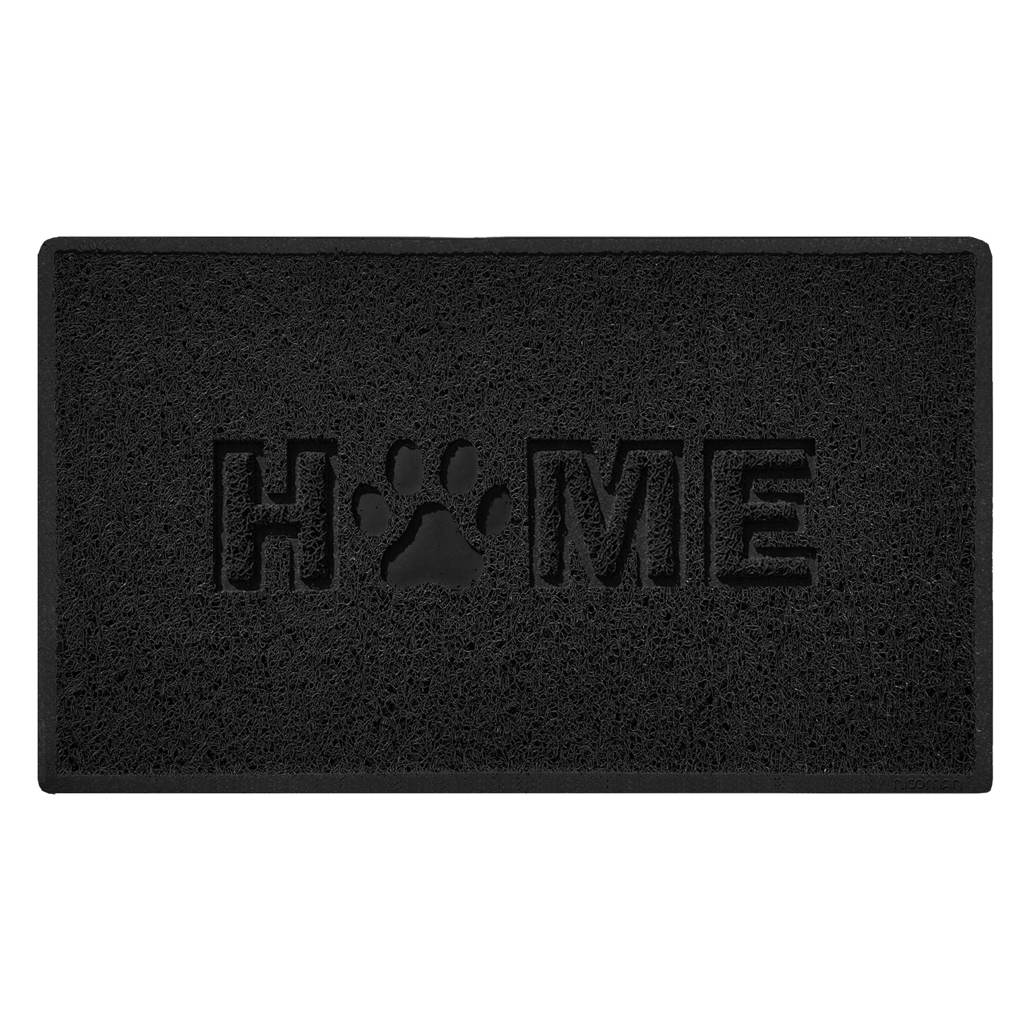 Embossed Home Paw Spaghetti Indoor Doormat