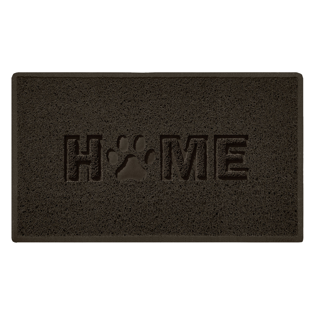 Embossed Home Paw Spaghetti Indoor Doormat