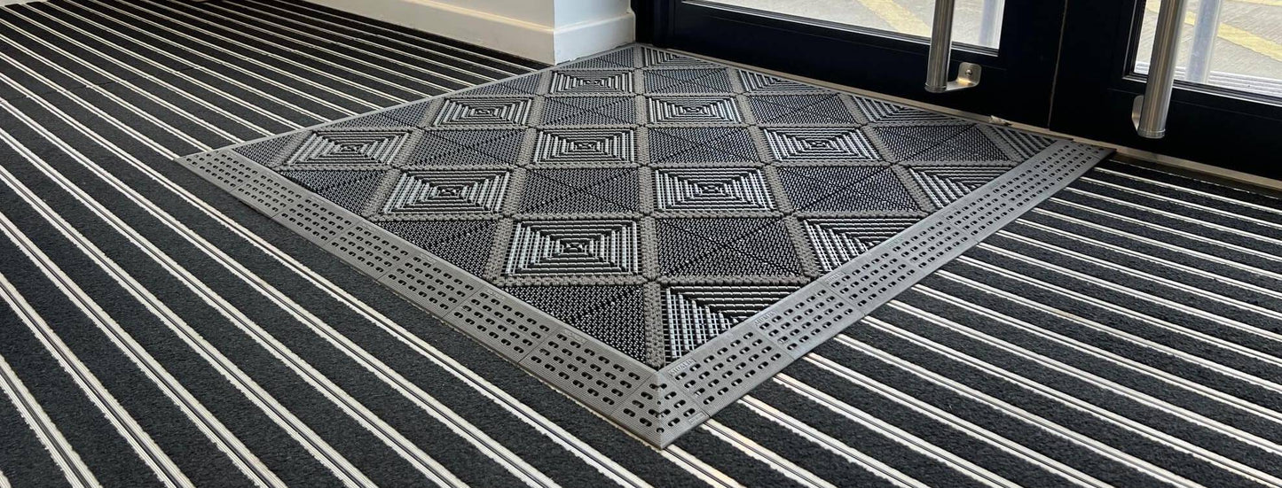 Heavy Duty Interlocking 3-in-1 All Season Modular Floor Mat