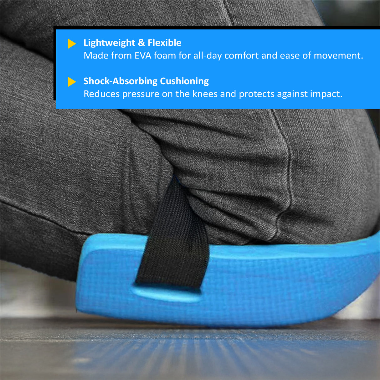 1 Pair of Soft EVA Foam Knee Pad