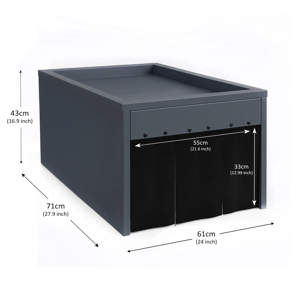 Robot Lawn Mower Garage Shelter with Plant Roof