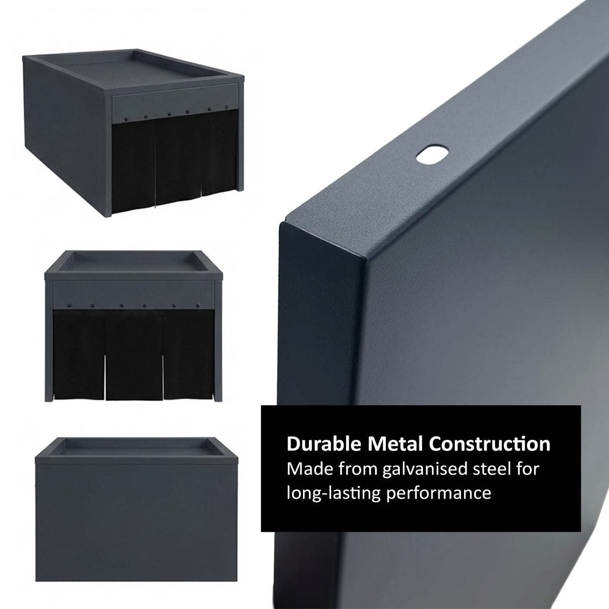 Robot Lawn Mower Garage Shelter with Plant Roof