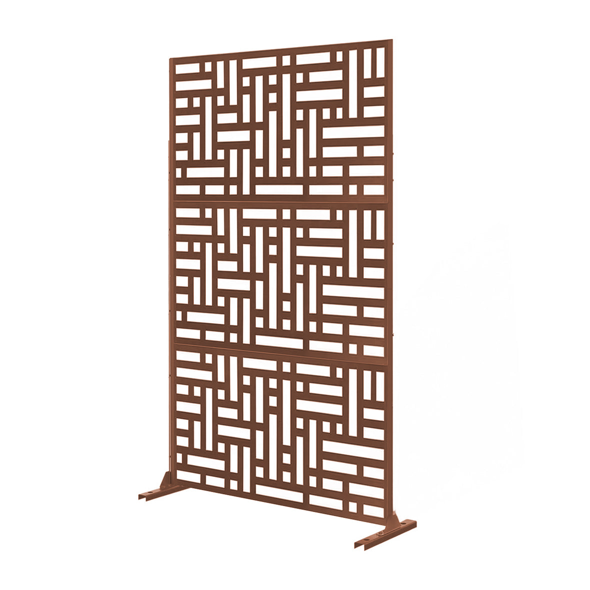 Metal Outdoor Privacy Screen 90cm x 180cm - Maze