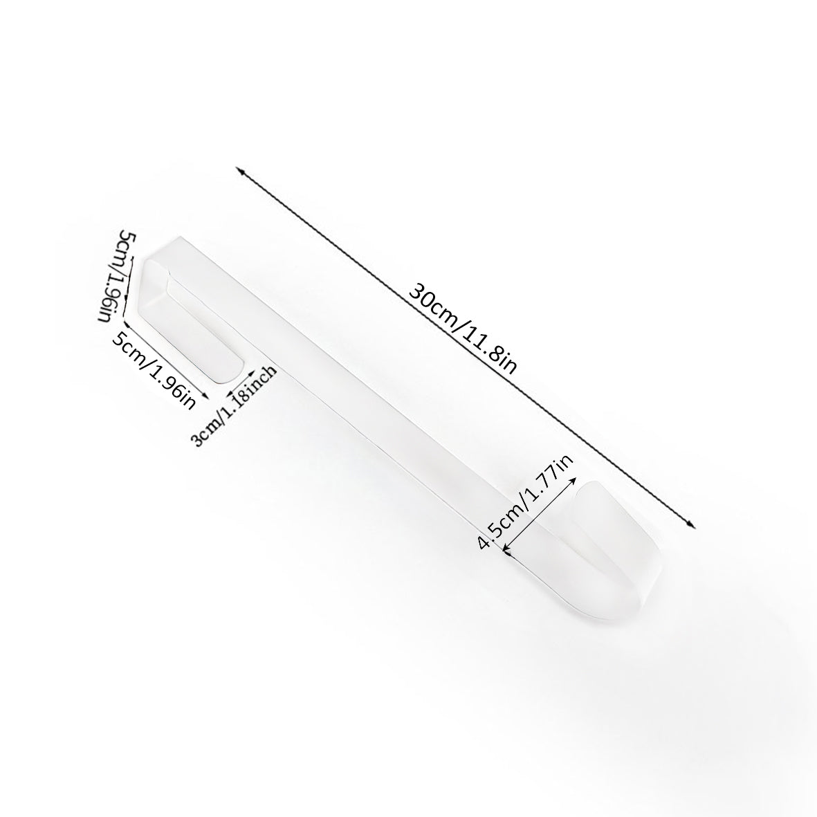 Metal Wreath Door Hanger - Grey or White