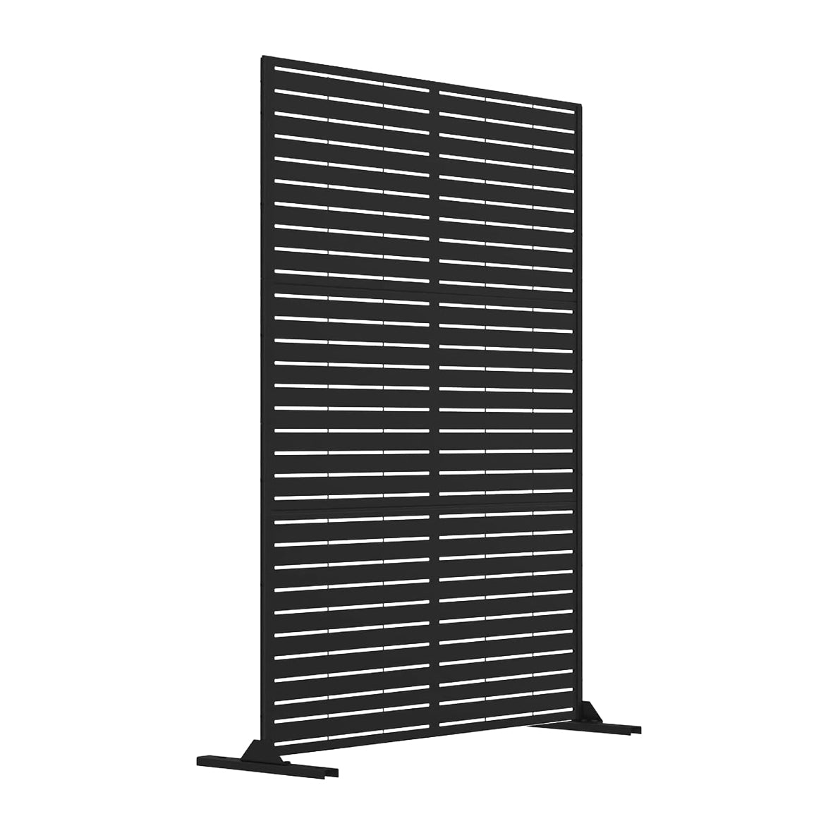 Metal Outdoor Privacy Screen 90cm x 180cm - Slats