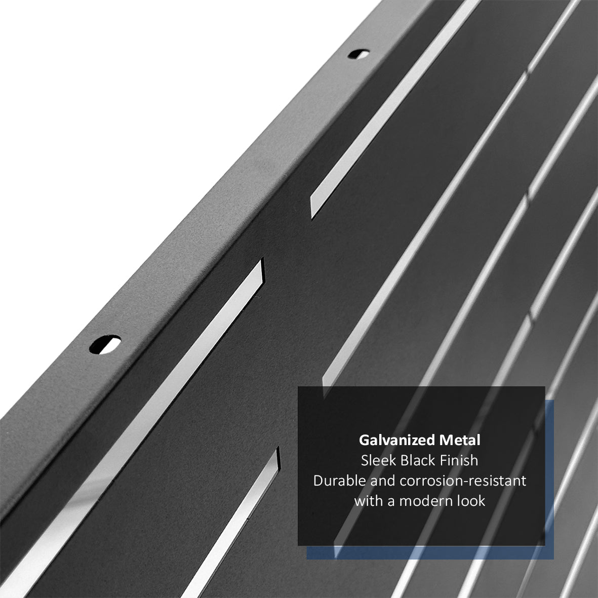 Metal Outdoor Privacy Screen 90cm x 180cm - Slats