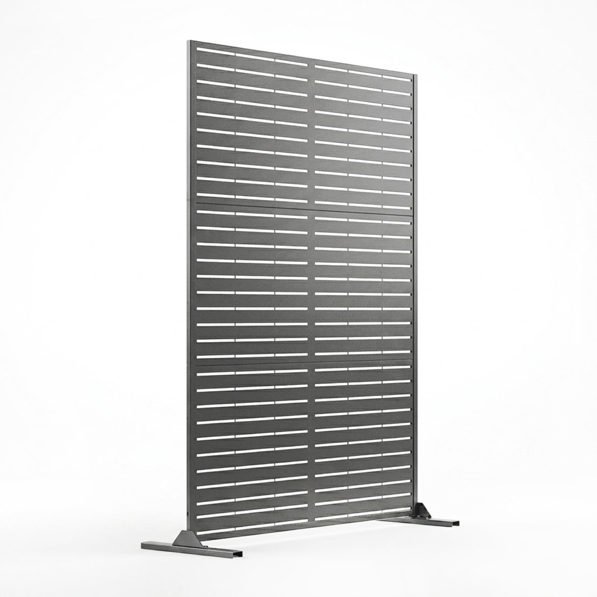 Metal Indoor/Outdoor Privacy Screen 90cm x 180cm - Slats