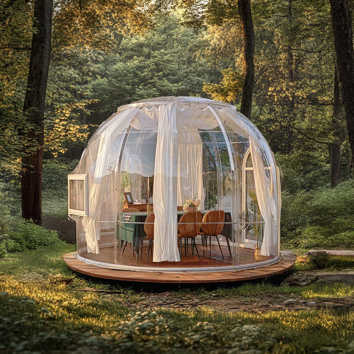 Premium PVC Glass Dome – Supplied & Installed