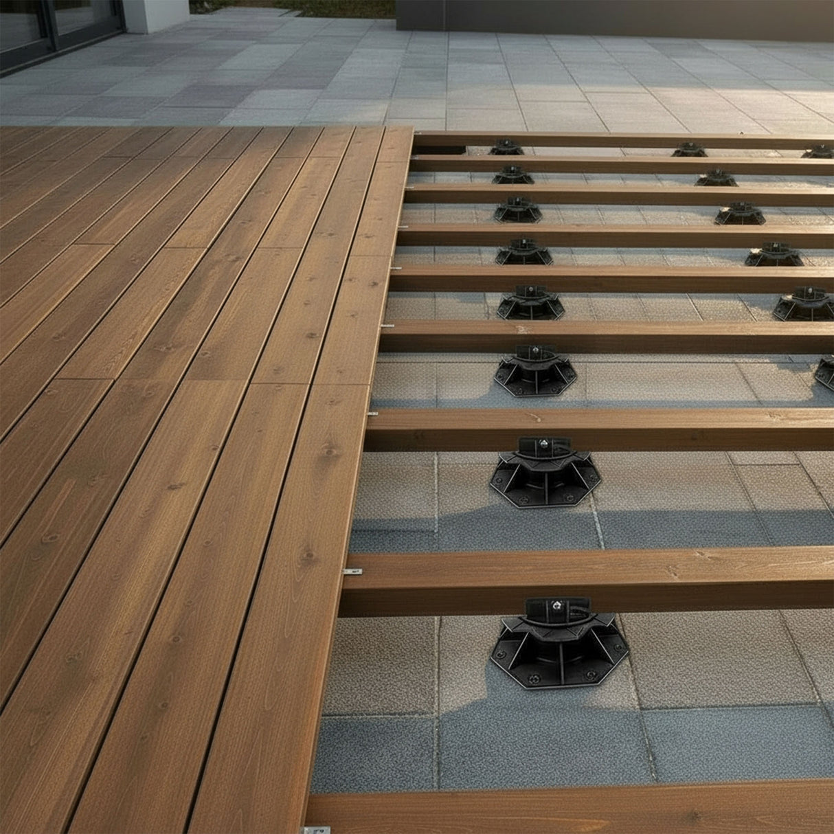 Adjustable Pedestals Riser for Joist