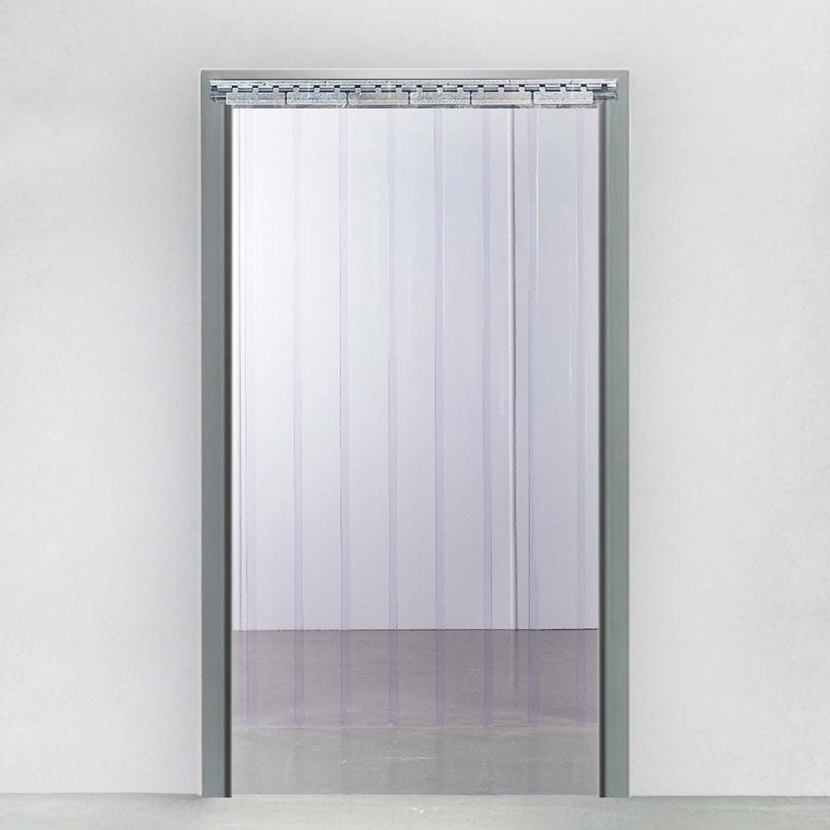 PVC Strip Curtains - 1m and 2m Wide (2.1m High)