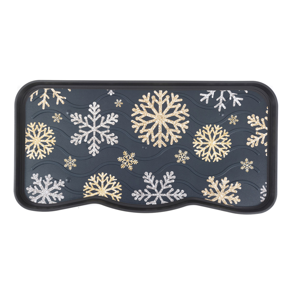 Shoes, Boots & Wellies Tray - Snowflakes