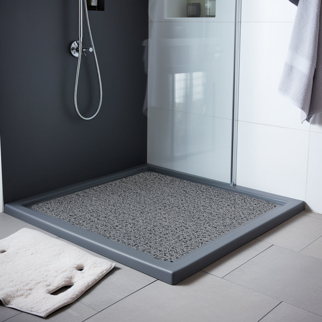 Anti Slip Loofah Shower/Bath Mat