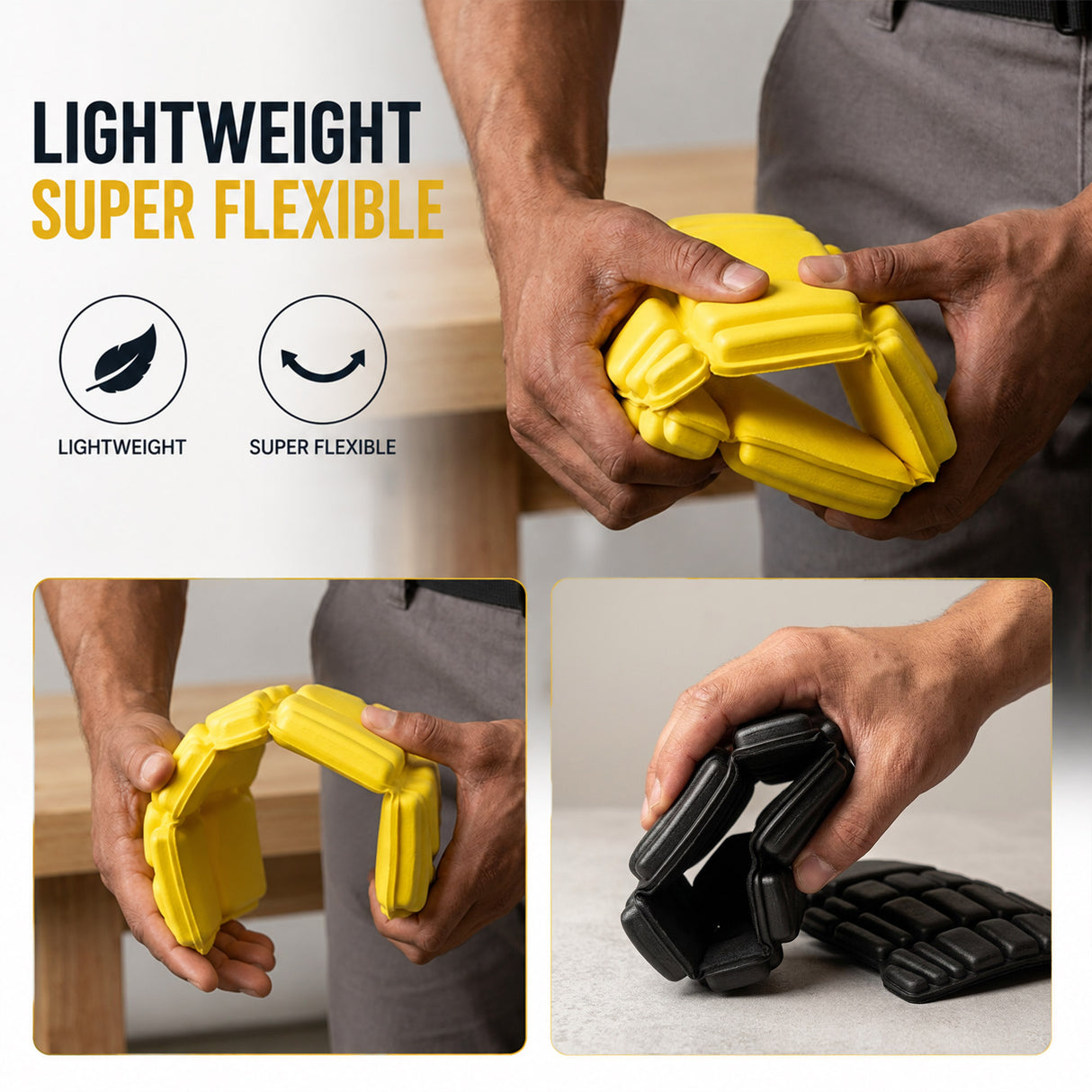 Knee Pad Inserts for Work Pants