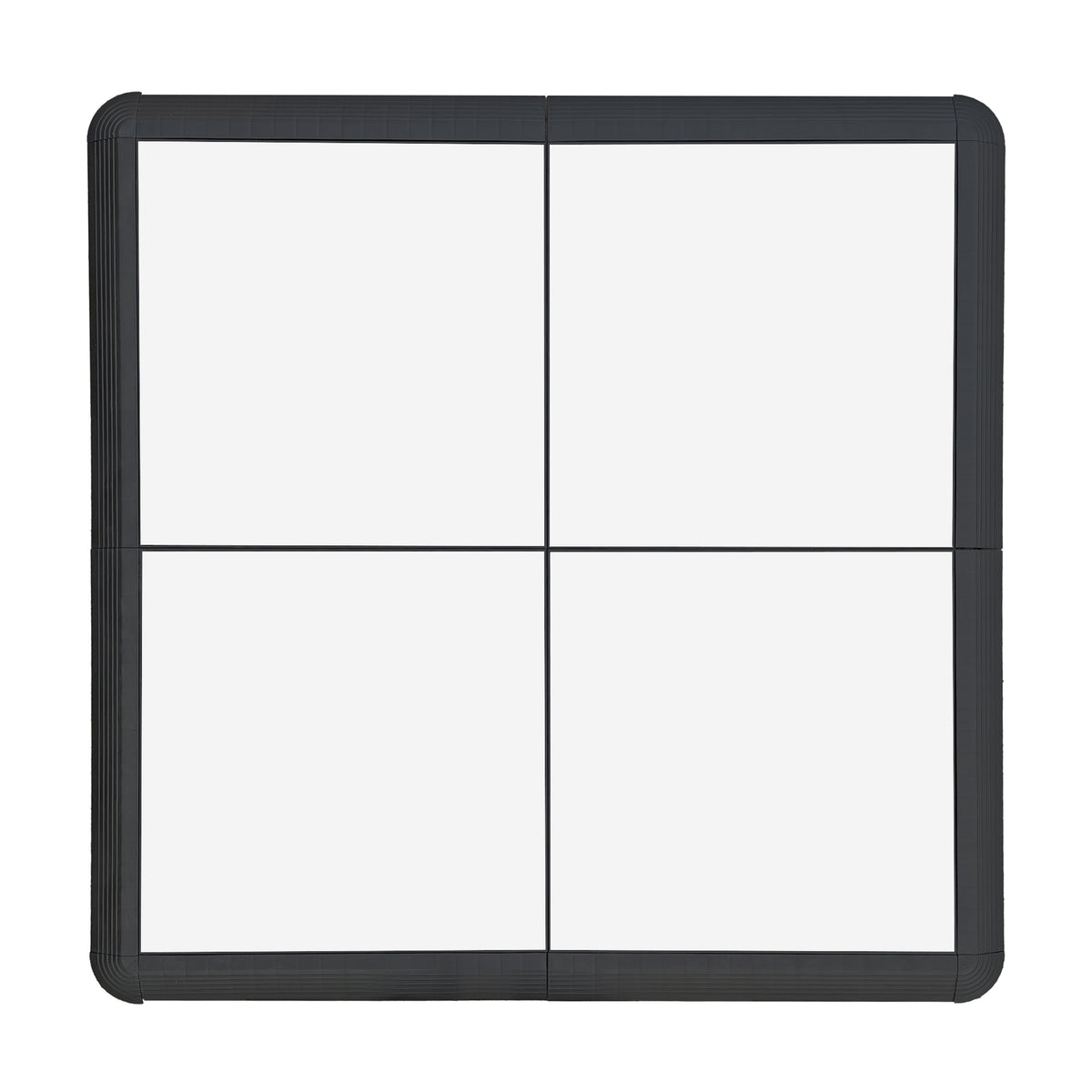 Portable Modular Dance Floor Kit 46cm x 46cm White