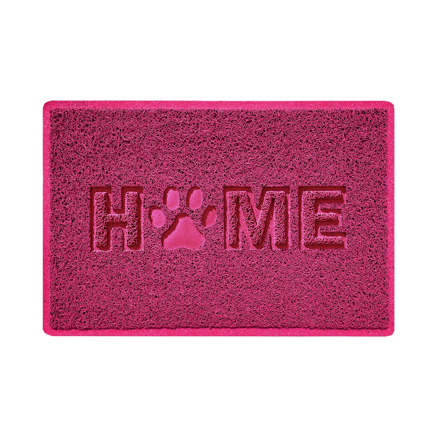 Embossed Home Paw Spaghetti Indoor Doormat