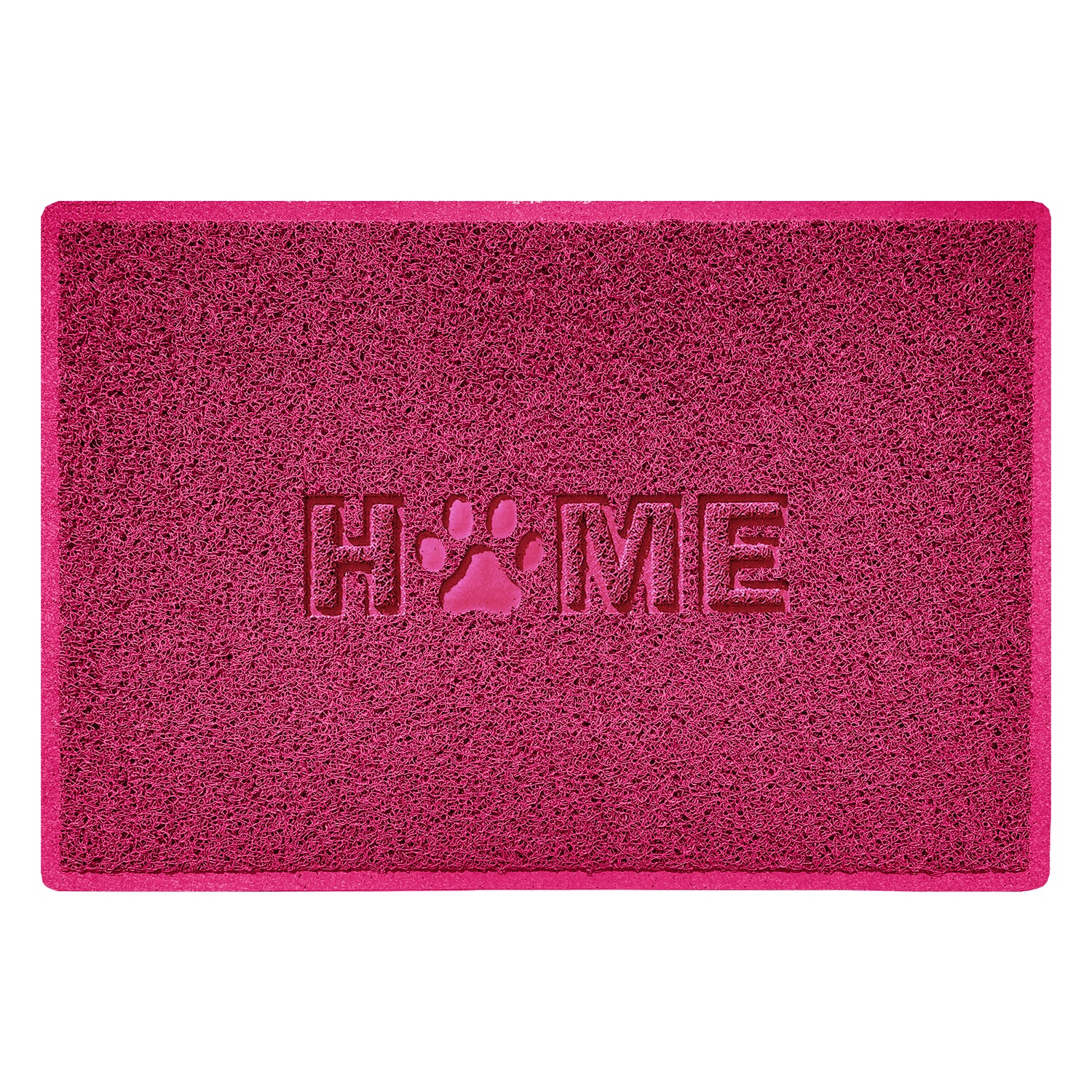 Embossed Home Paw Spaghetti Indoor Doormat