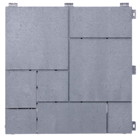 Mosaic Composite Interlocking Decking Tiles
