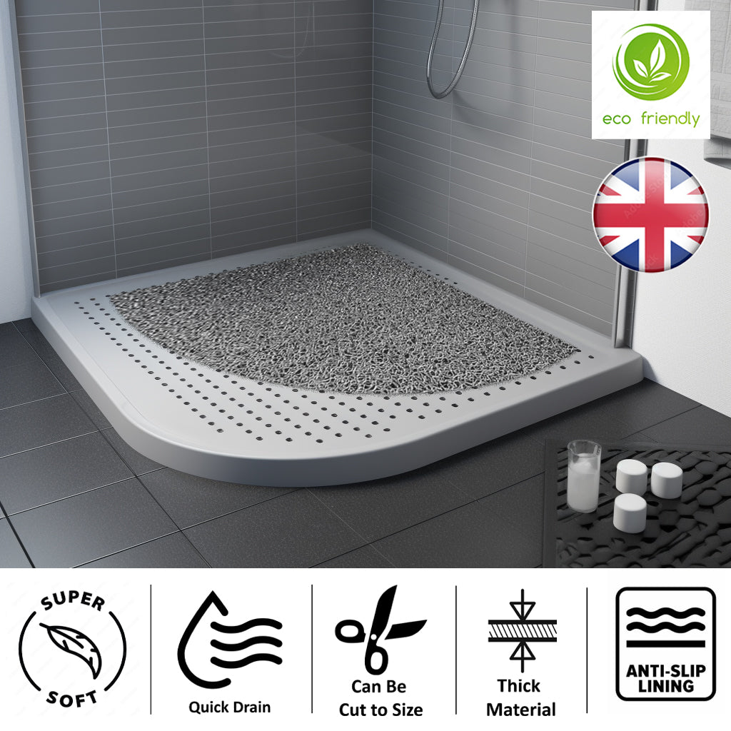 Anti Slip Loofah Shower/Bath Mat
