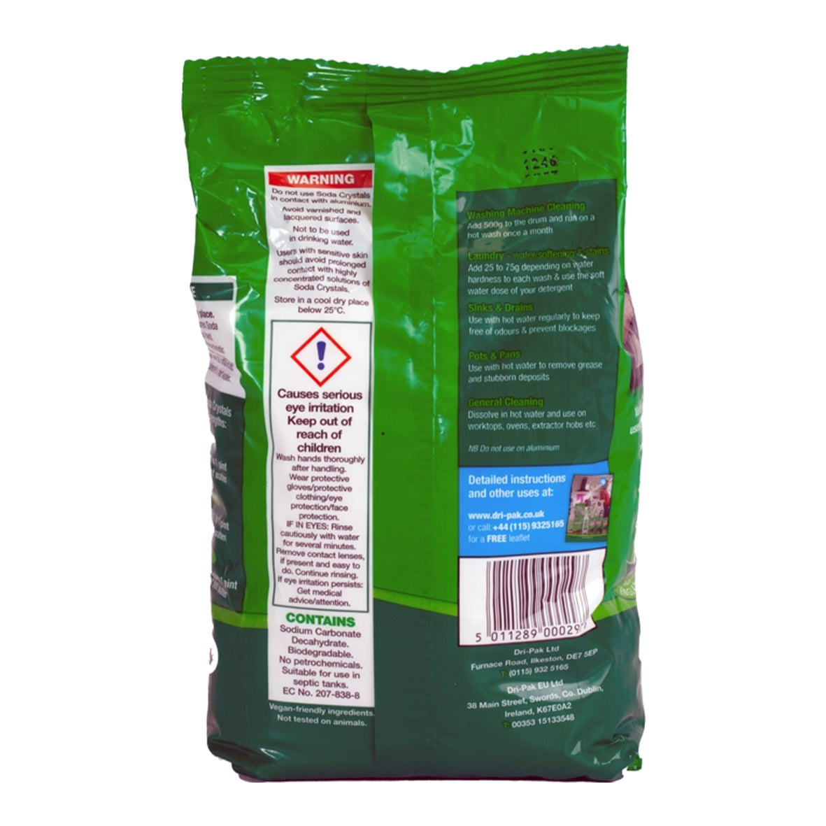 Dri Pak Soda Crystal 1kg