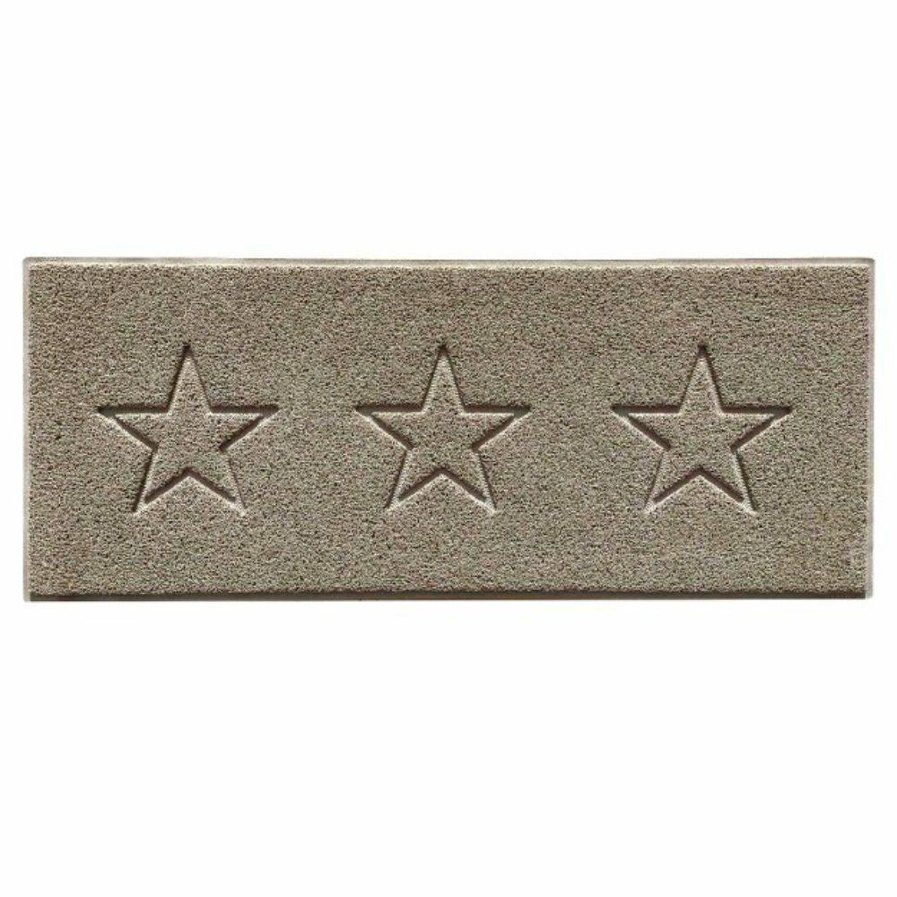 Triple Star Home Entrance Runner Mat - Multiple Colours